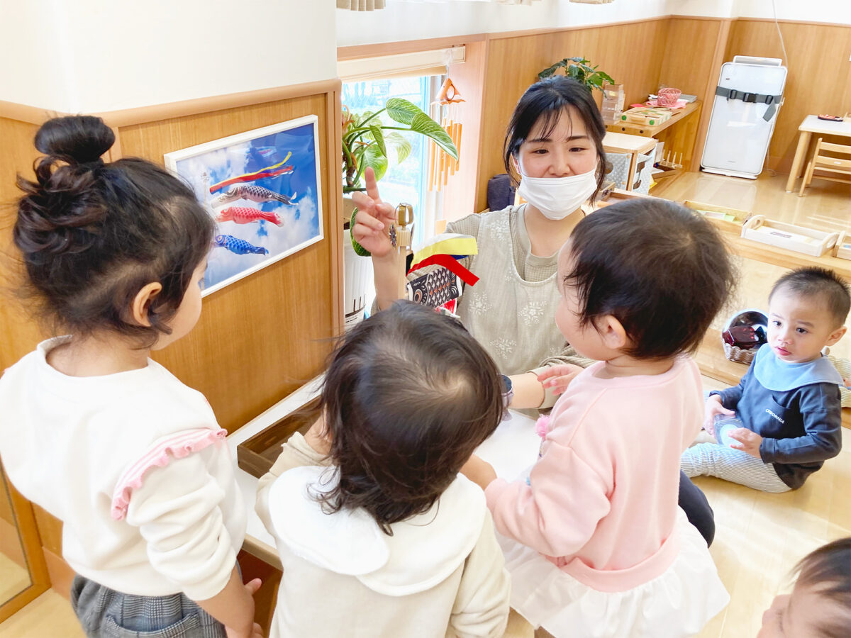 画像：一時保育